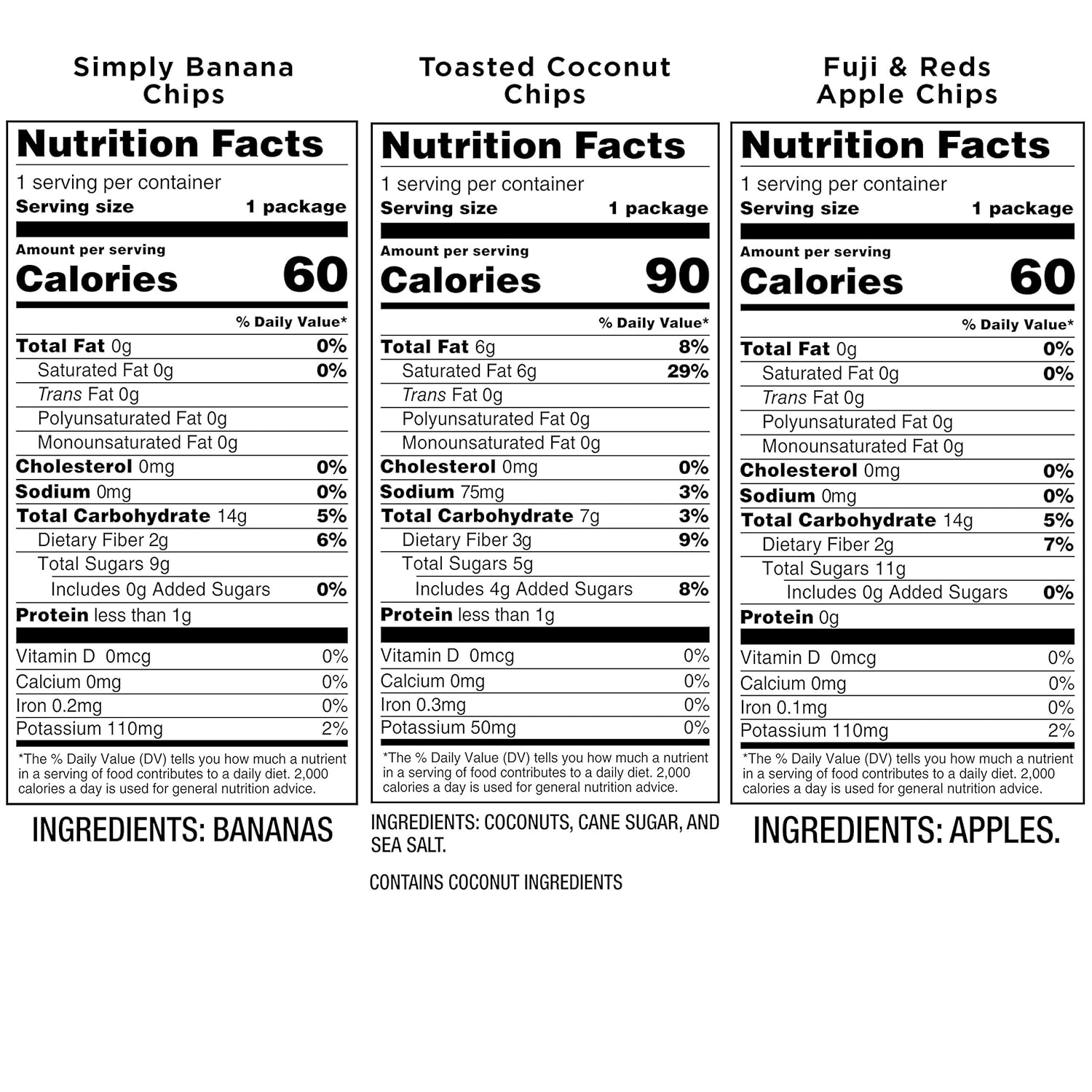 Bare Baked Crunchy, Fruit Variety Pack, 0.53 Ounce (Pack of 16) - Image 5